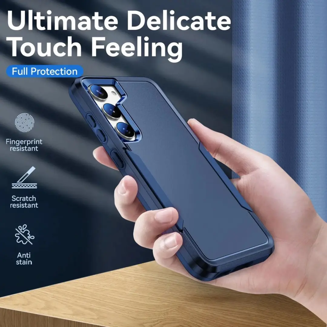 Selected Back Cover Samsung Galaxy S23 Blauw - Schokbestendig