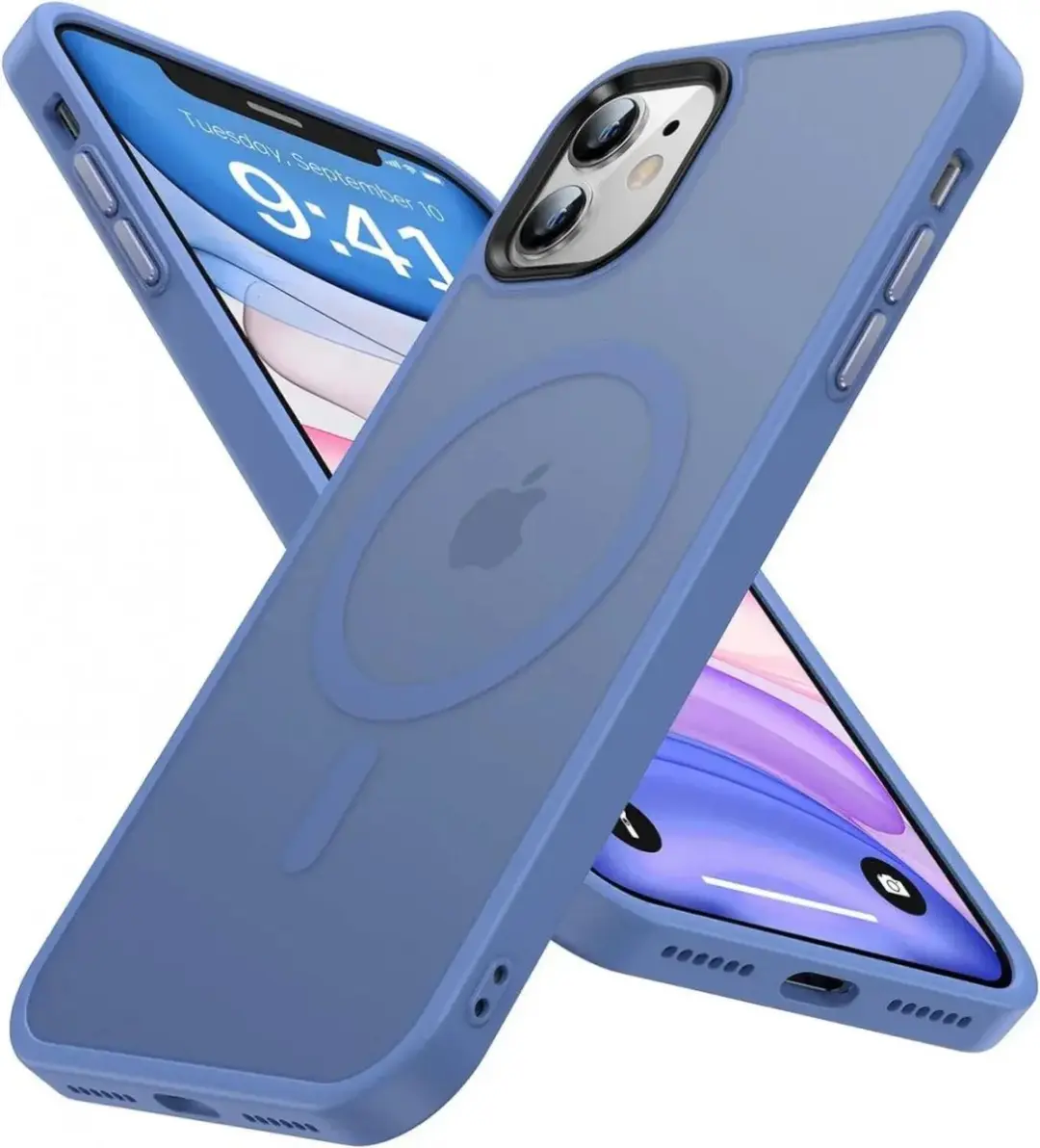 Selected Hoesje iPhone 11 MagSafe Blauw