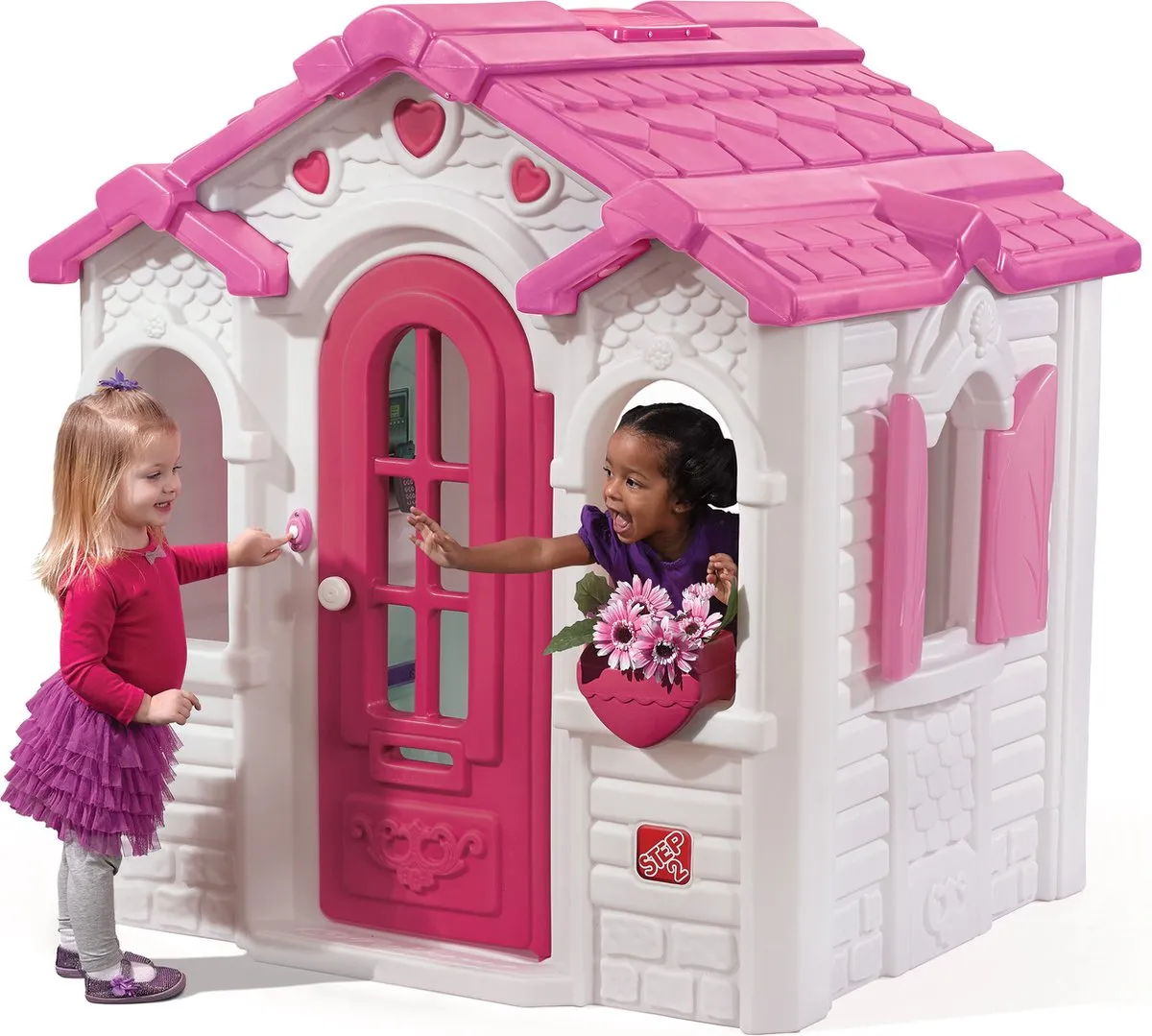 Step2 Sweetheart Speelhuis 242836 - Roze/Wit