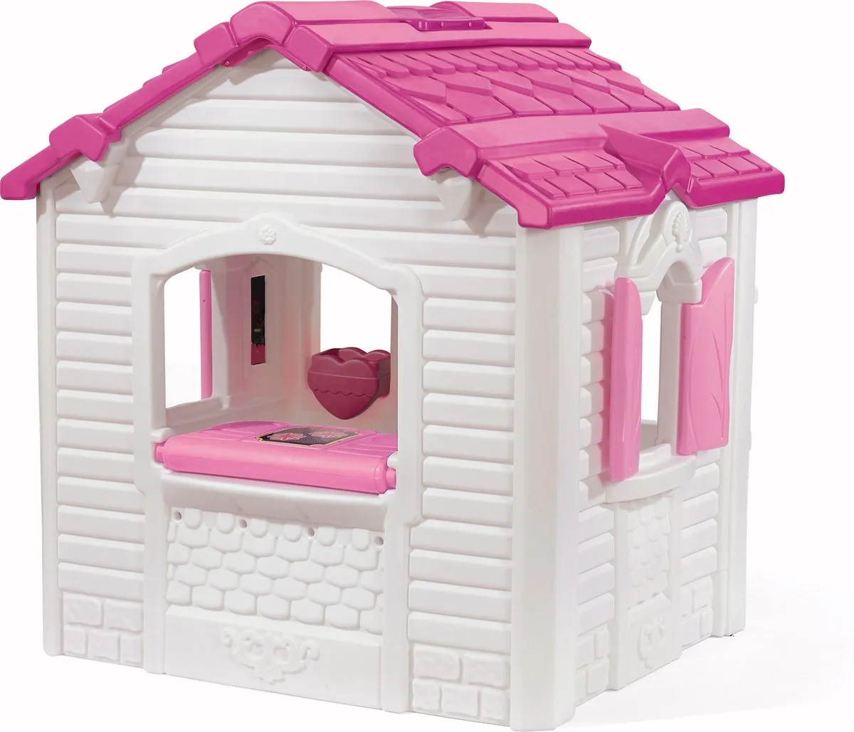 Step2 Sweetheart Speelhuis 242836 - Roze/Wit