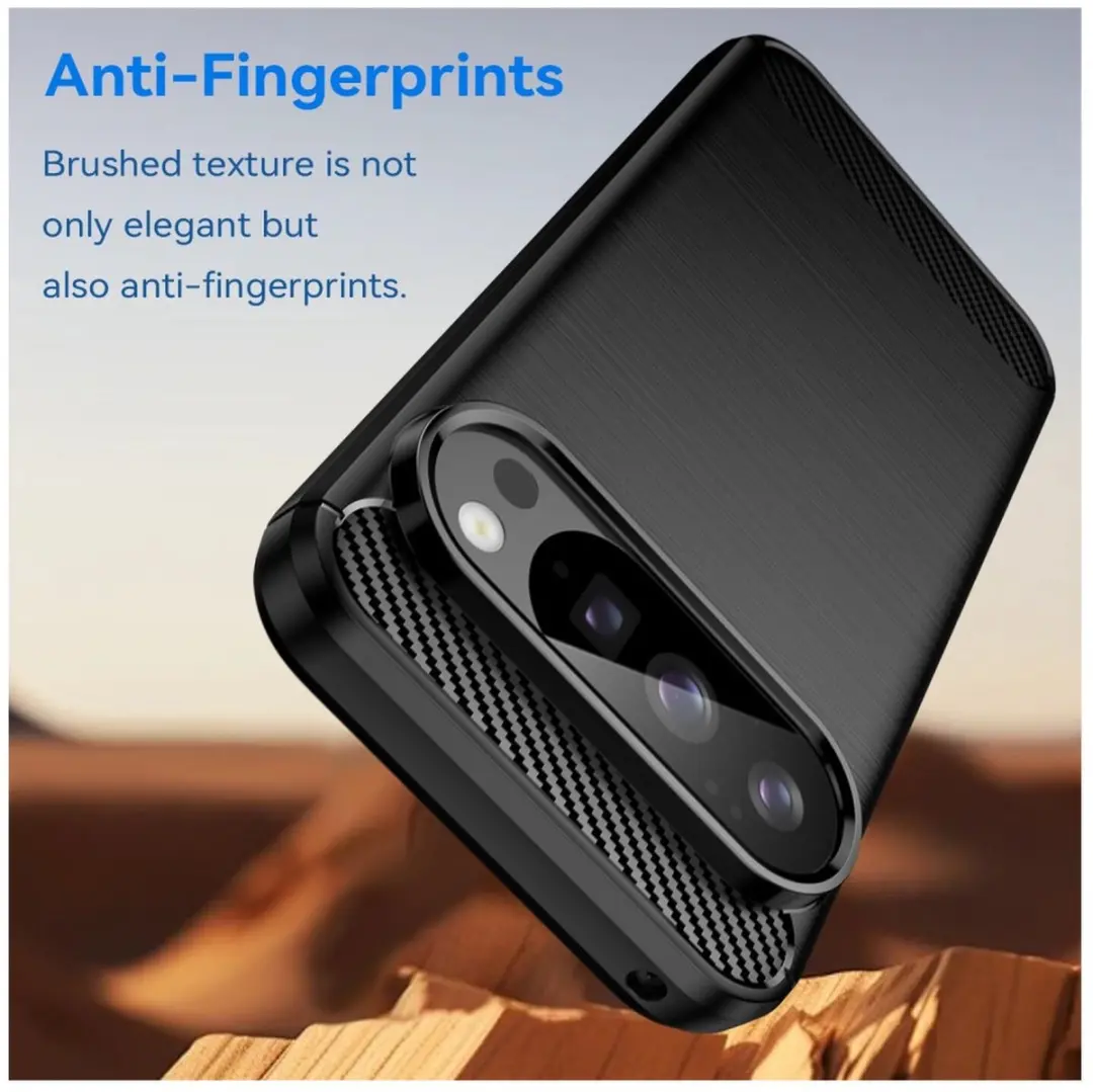 Selected by GSMpunt.nl TPU Hoesje Google Pixel 10/10 Pro - Zwart