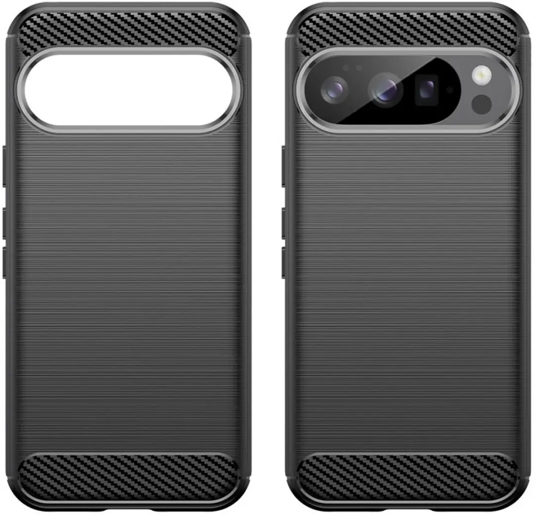 Selected by GSMpunt.nl TPU Hoesje Google Pixel 10/10 Pro - Zwart
