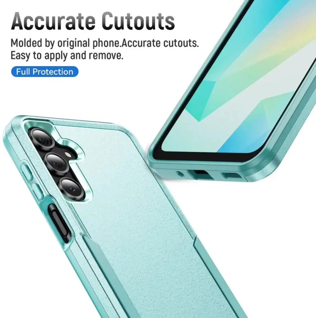 Selected Back Cover Rugged Hoesje Samsung Galaxy A17/A26 - Groen - afbeelding 6 van 6