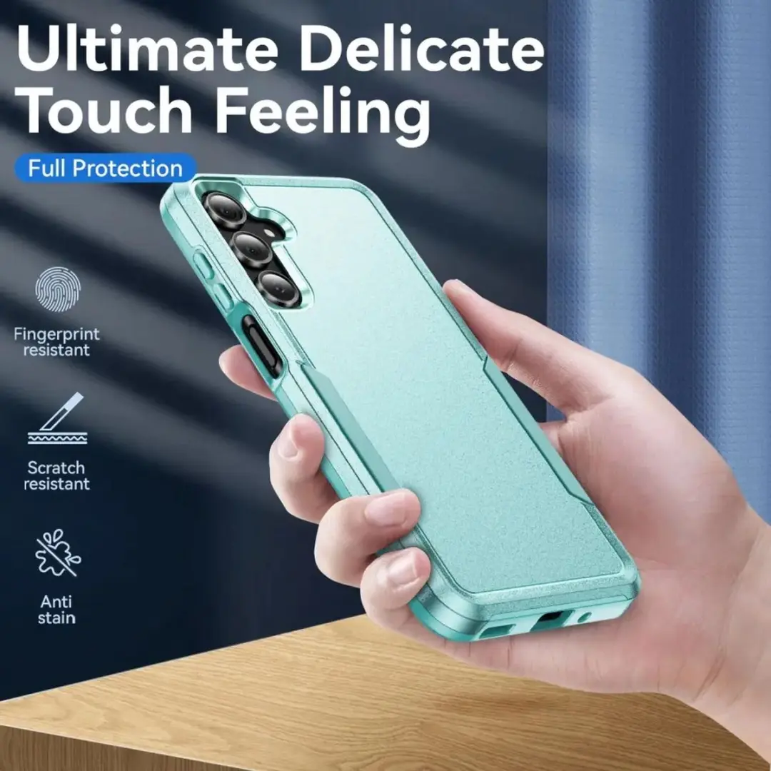Selected Back Cover Rugged Hoesje Samsung Galaxy A17/A26 - Groen