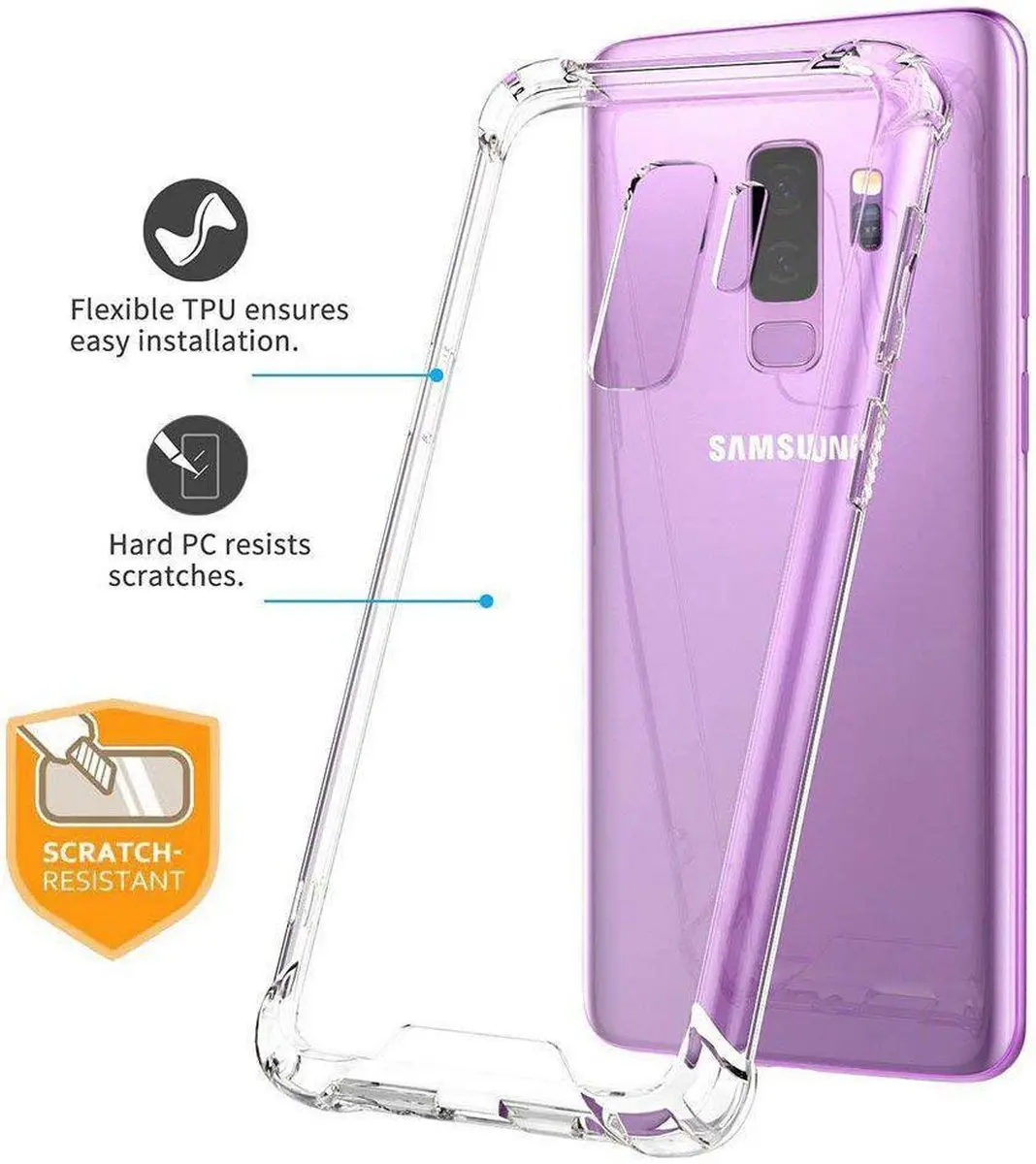 Selected by GSMpunt Transparant TPU Hoesje Samsung Galaxy S9 Plus