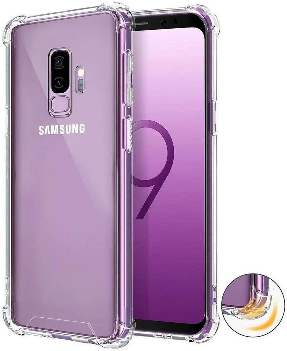 Selected by GSMpunt Transparant TPU Hoesje Samsung Galaxy S9 Plus - afbeelding 6 van 6