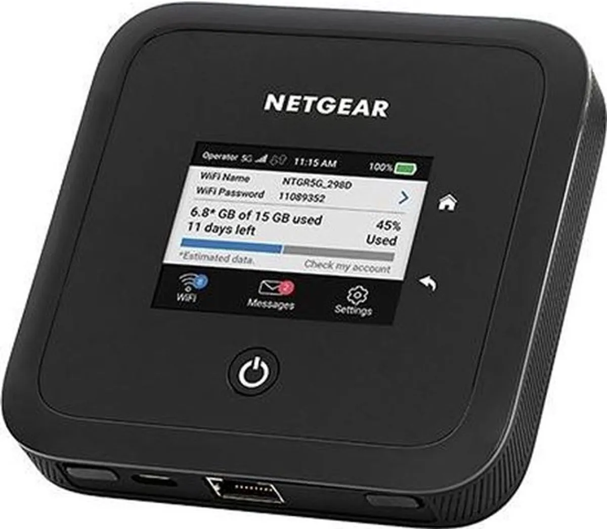 NETGEAR Nighthawk M5 MR5200 - MiFi Router - 1800 Mbps - Geschikt voor WiFi 6