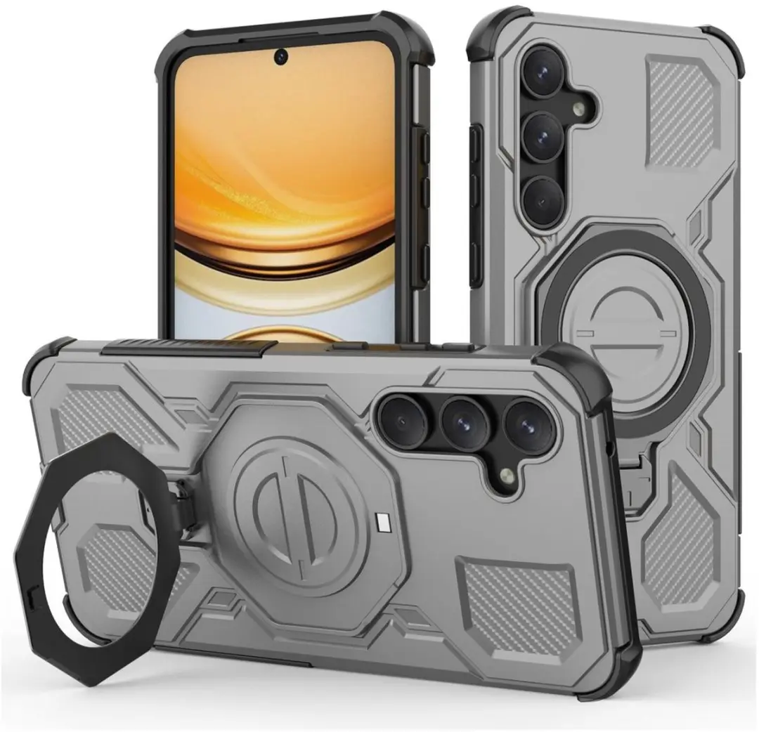 Selected Hoesje Samsung Galaxy A55 MagSafe Grijs