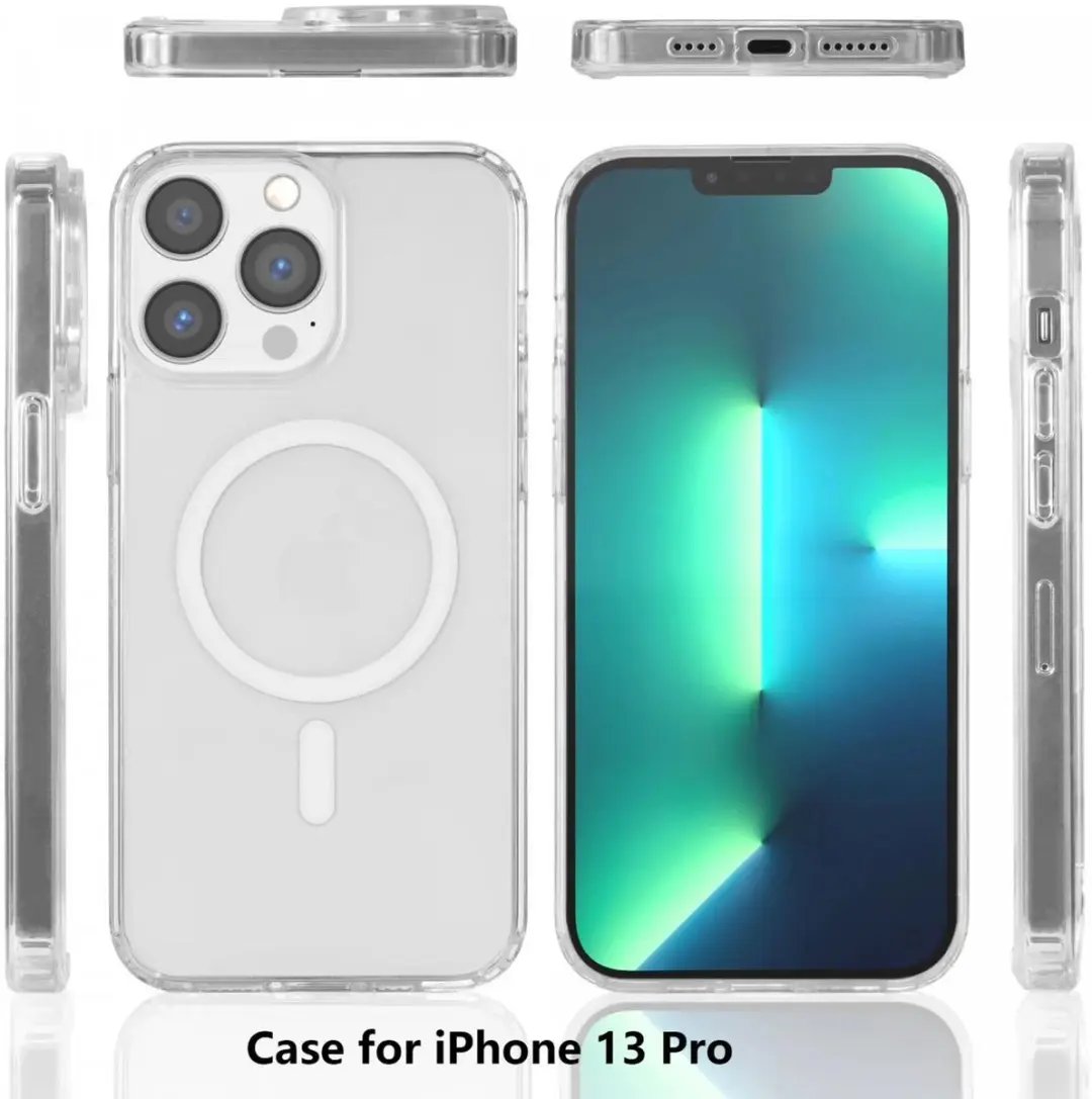 Selected Hoesje iPhone 13 Pro MagSafe Transparant