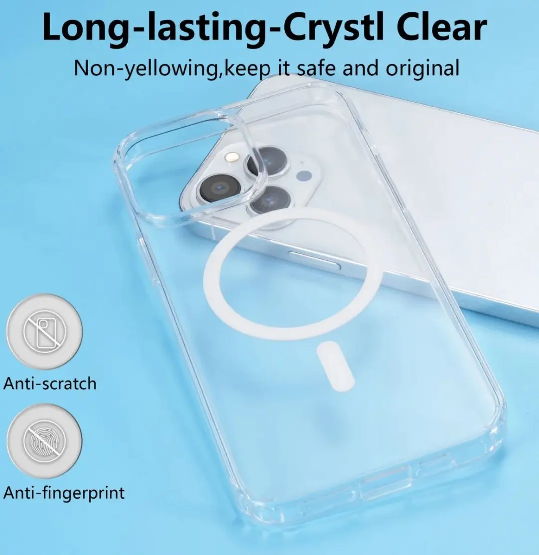 Selected Hoesje iPhone 13 Pro MagSafe Transparant