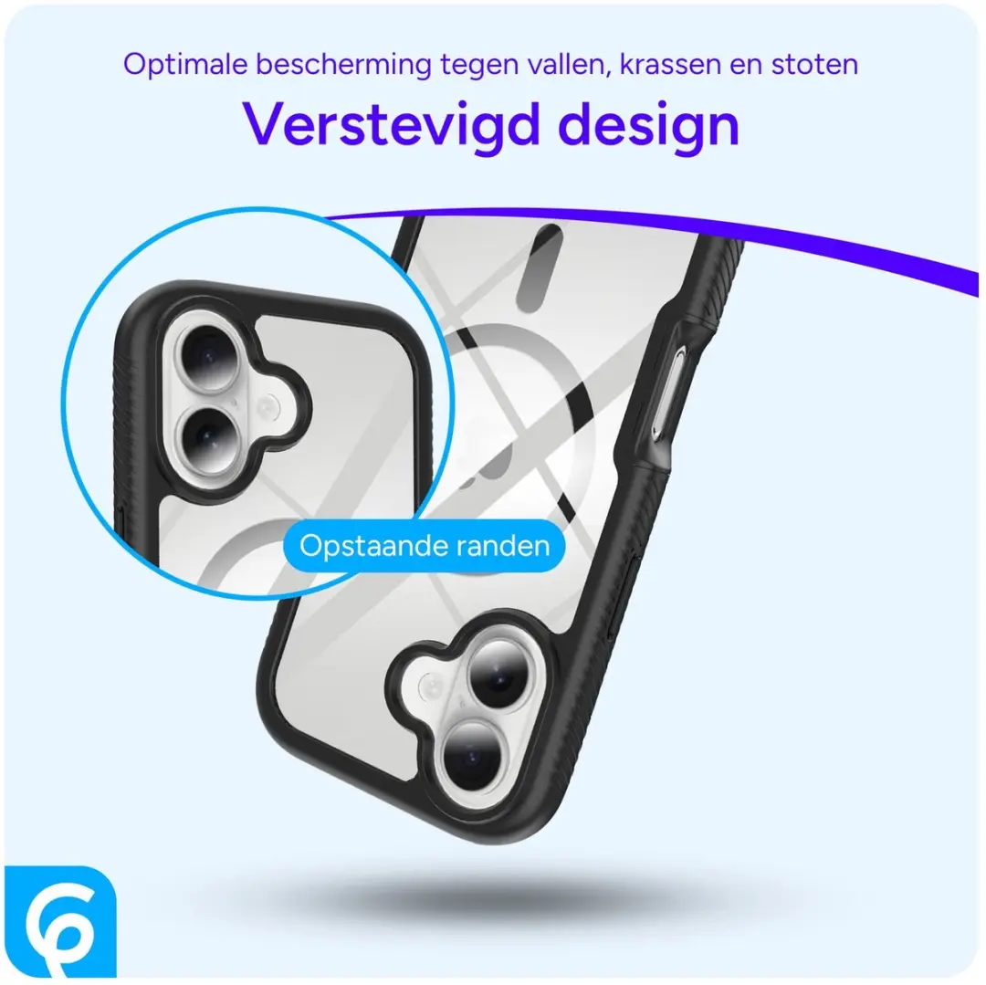 Selected by GSMpunt Apple iPhone 17 Hoesje - MagSafe Full Protect - Zwart