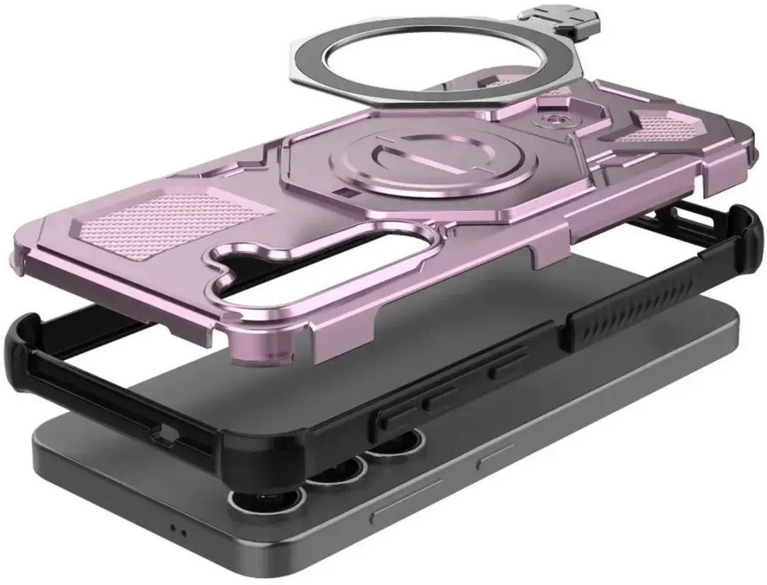 Samsung Galaxy S25 Plus Hoesje - MagSafe Roze