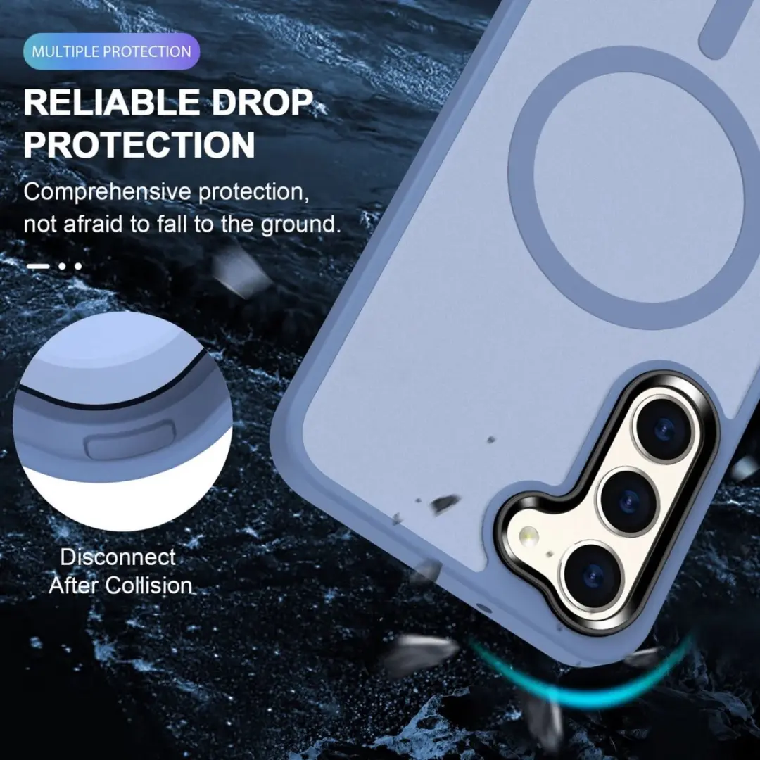 Selected Hoesje Samsung Galaxy S23 Plus MagSafe - Blauw
