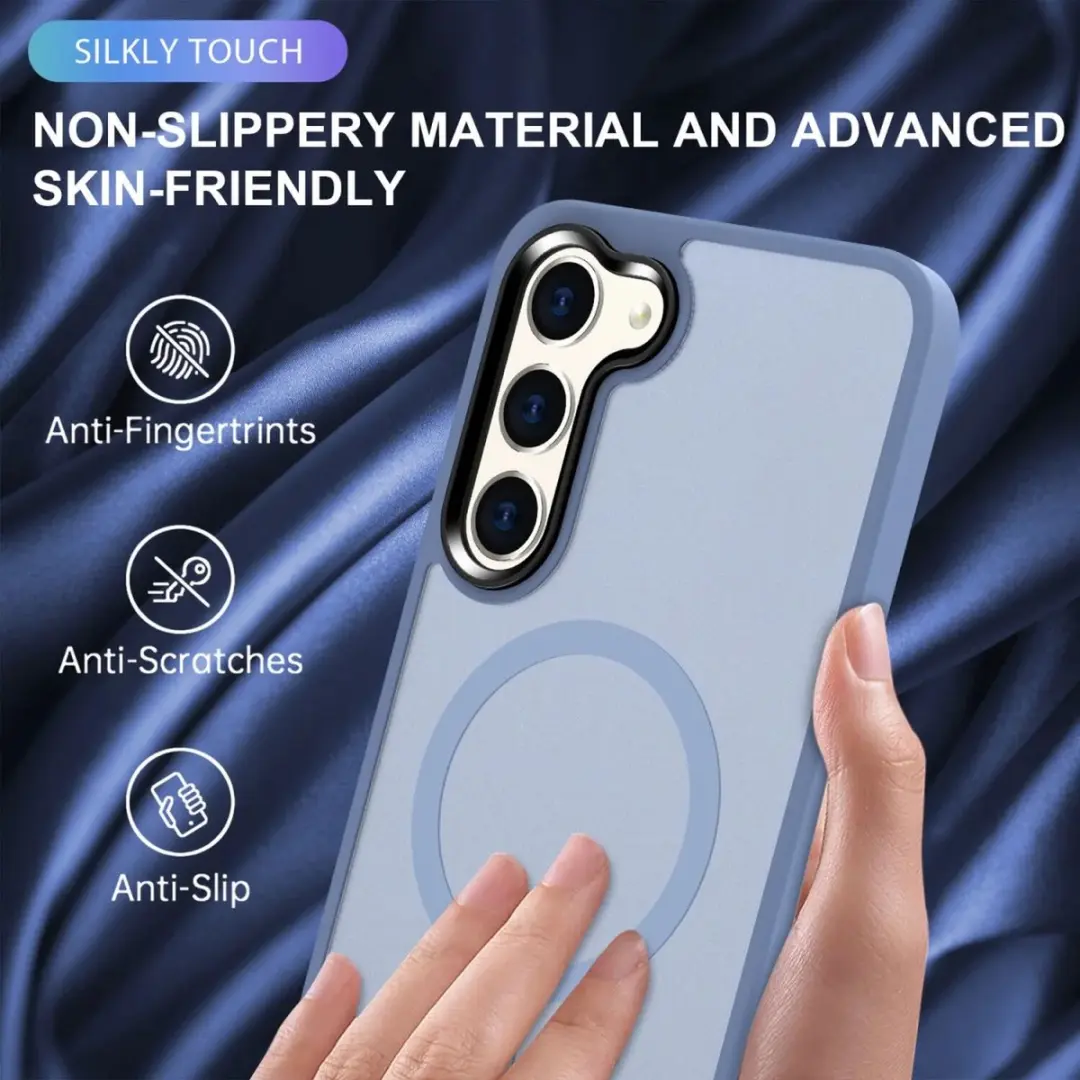 Selected Hoesje Samsung Galaxy S23 Plus MagSafe - Blauw