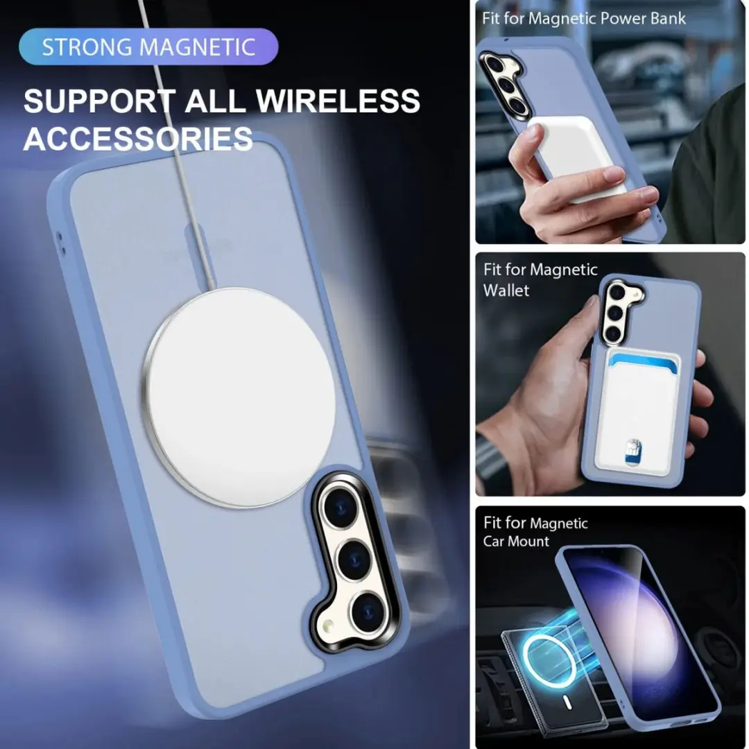 Selected Hoesje Samsung Galaxy S23 Plus MagSafe - Blauw