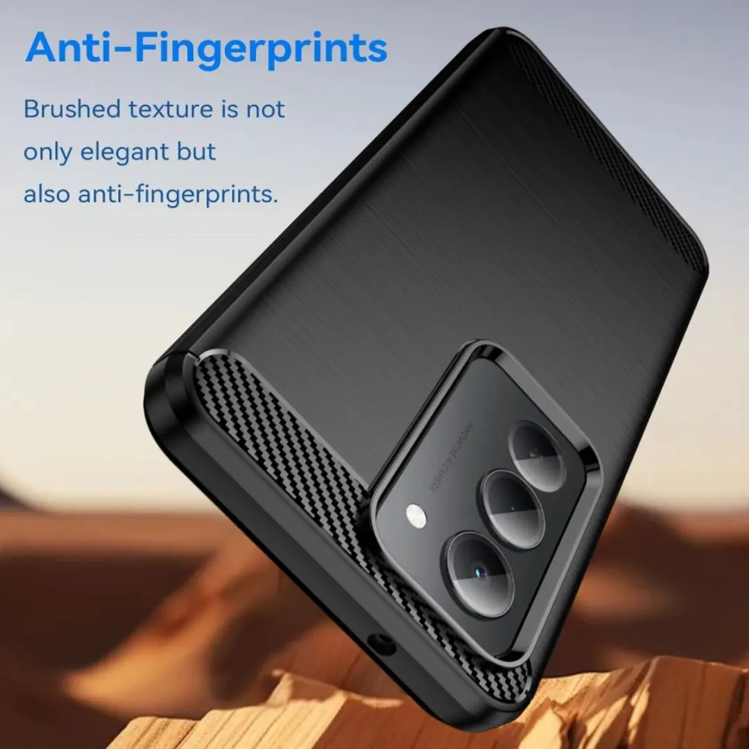 Selected TPU Hoesje Xiaomi Redmi 15C - Zwart