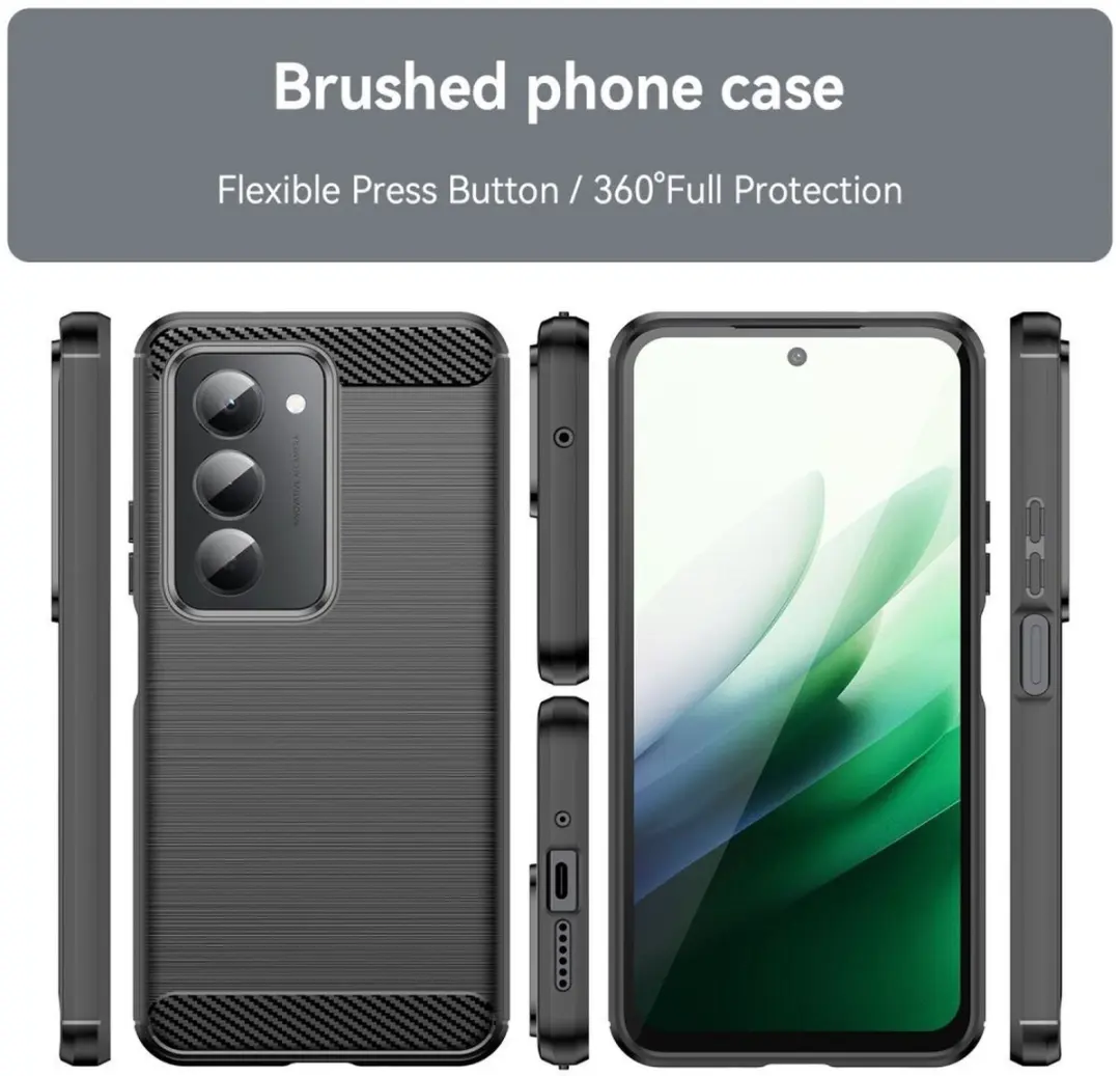 Selected TPU Hoesje Xiaomi Redmi 15C - Zwart