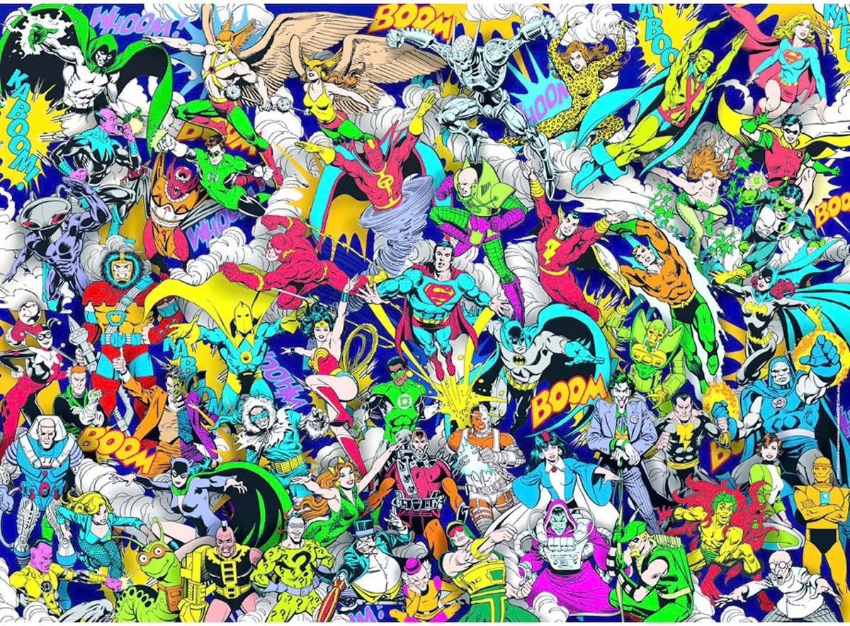 Clementoni Impossible DC Justice League Puzzel 1000 Stuks - Multi