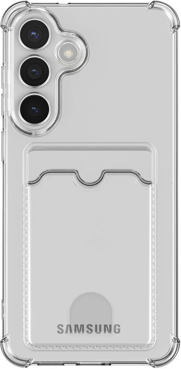 Selected Transparant Hoesje Samsung Galaxy S25 FE - Pasjeshouder - afbeelding 6 van 6