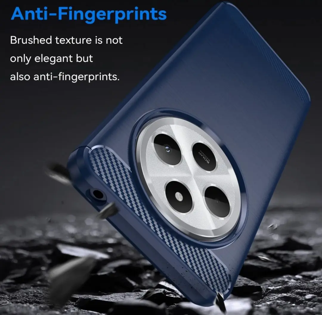 Selected by GSMpunt Xiaomi Redmi 14C Hoesje Blauw - TPU