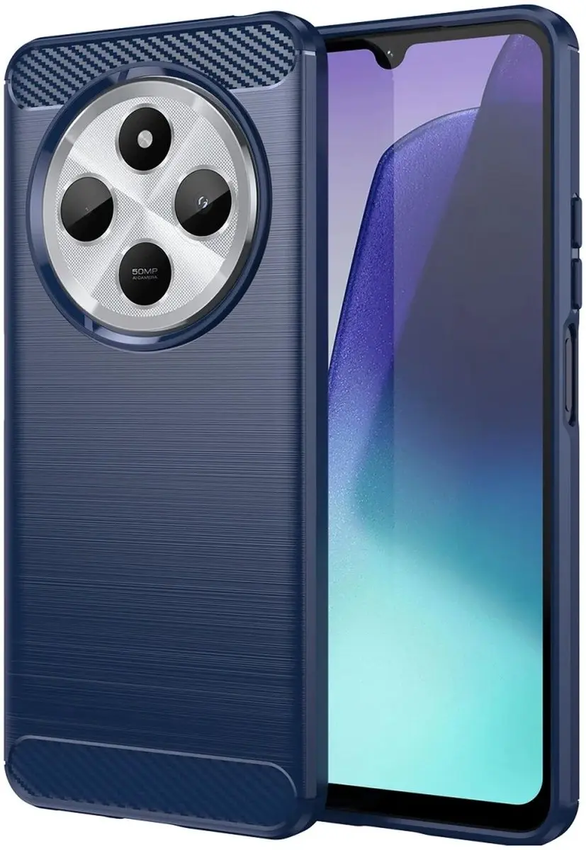 Selected by GSMpunt Xiaomi Redmi 14C Hoesje Blauw