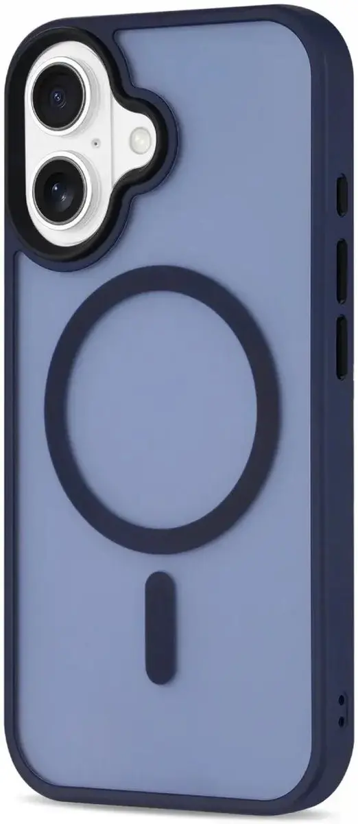 Selected Hoesje iPhone 16 MagSafe Mat - Donkerblauw - afbeelding 6 van 6