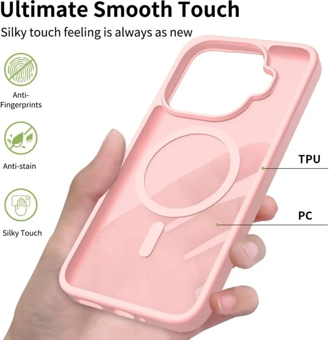 Selected Xiaomi 15T Pro Hybrid Back Cover - Roze - afbeelding 6 van 6