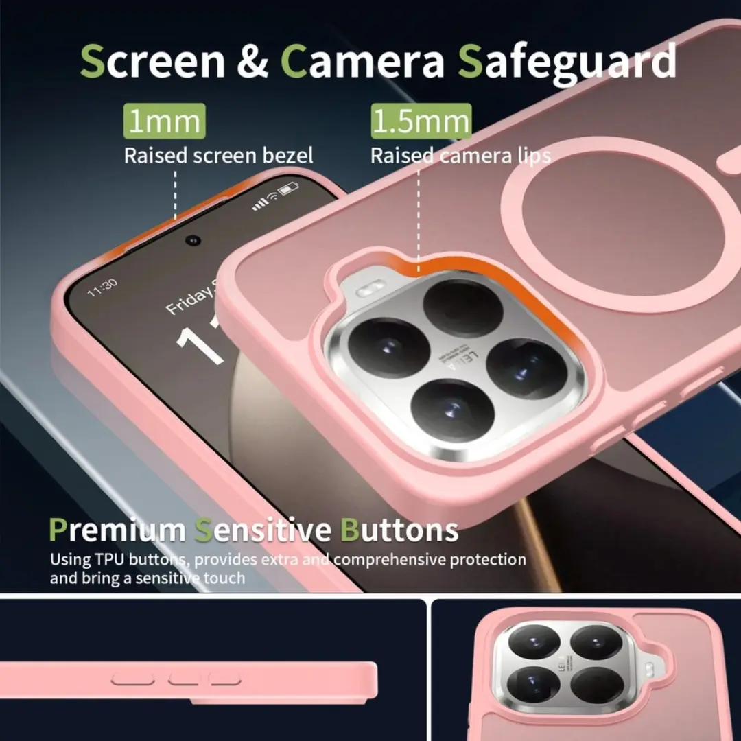 Selected Xiaomi 15T Pro Hybrid Back Cover - Roze