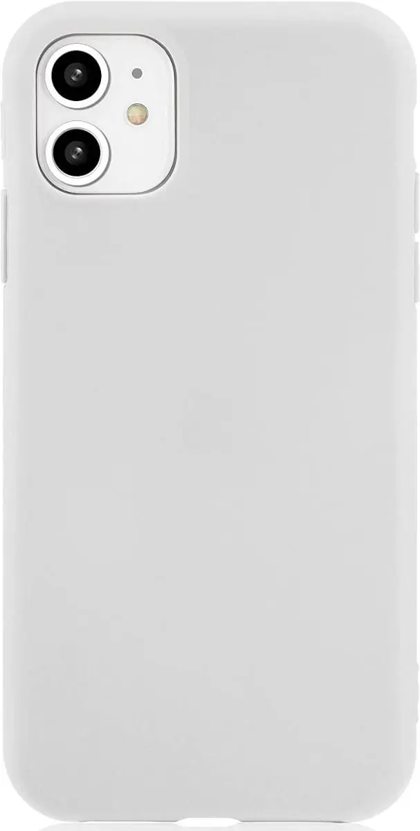 Selected by GSMpunt Apple iPhone 11 TPU Back Cover - Wit