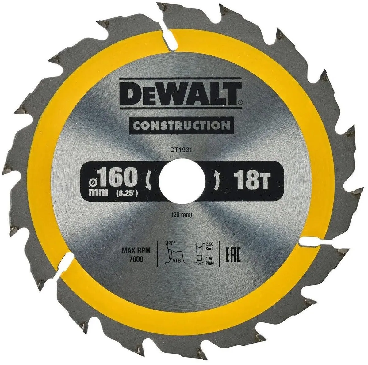 DeWalt Extreme Cirkelzaagblad Hout DT4031-QZ