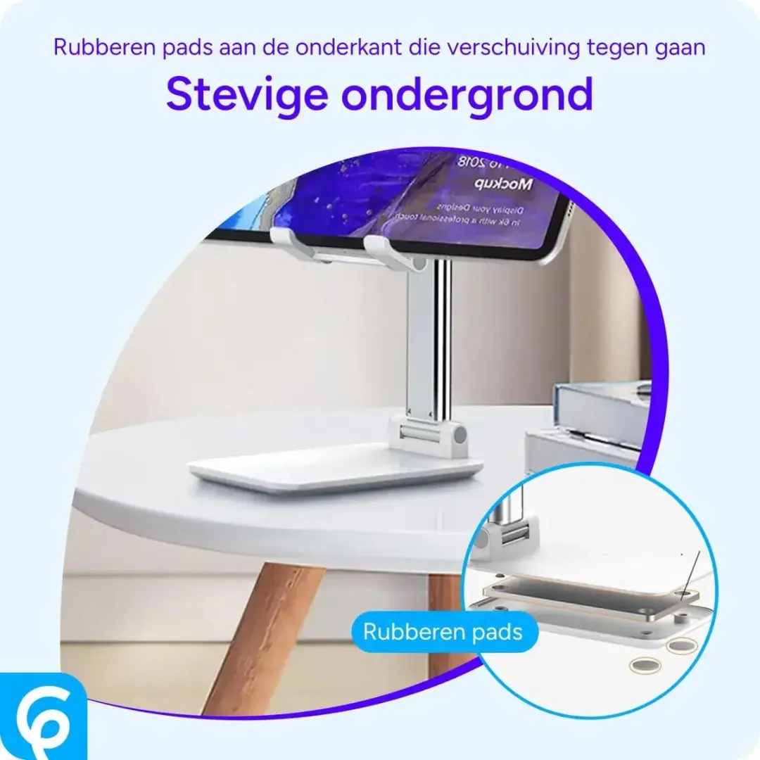 Selected Verstelbare Universele Telefoonhouder Wit - 13 Inch