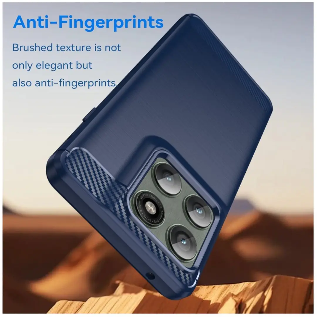 Selected TPU Hoesje Motorola Edge 60 Pro - Blauw