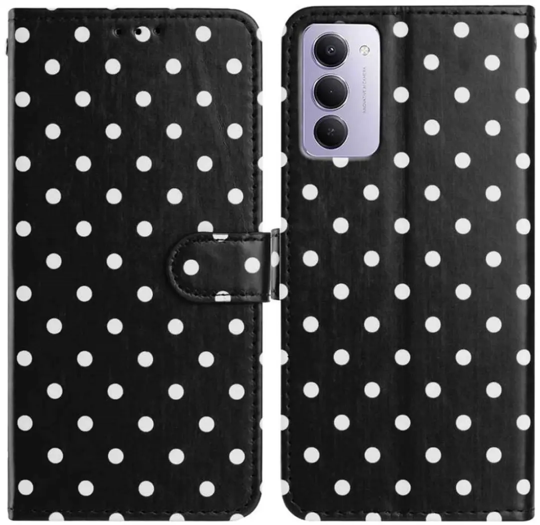 Selected Hoesje Xiaomi Redmi 15 5G Polka Dot Wallet