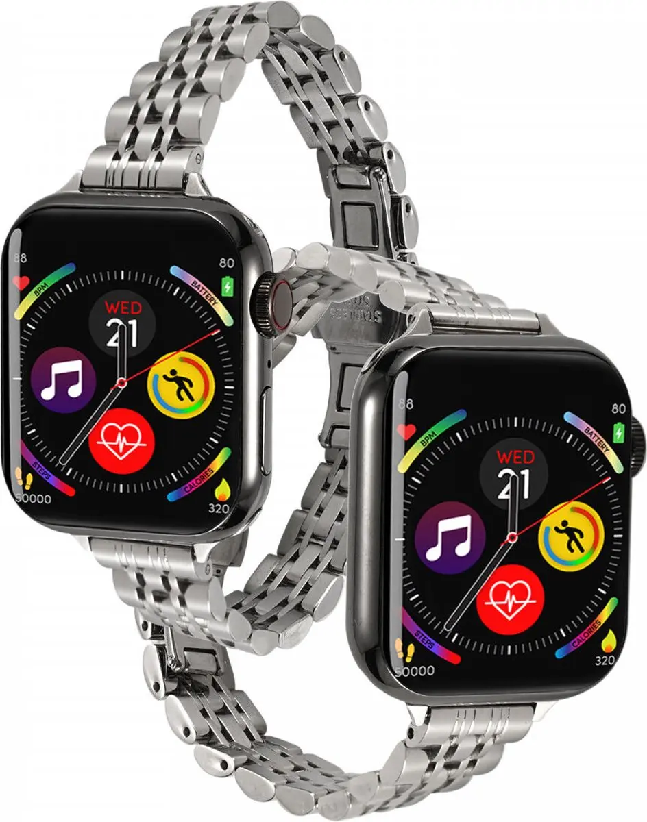 Selected Roestvrijstalen Band Apple Watch 38-42mm - Zilver