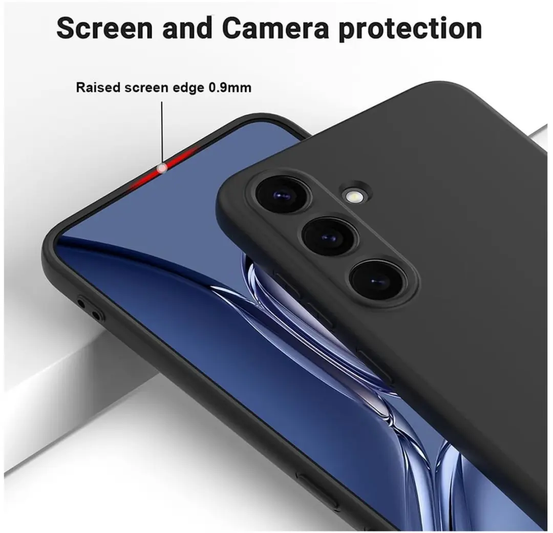 Selected by GSMpunt Samsung Galaxy A16 Hoesje - Zwart Dun TPU