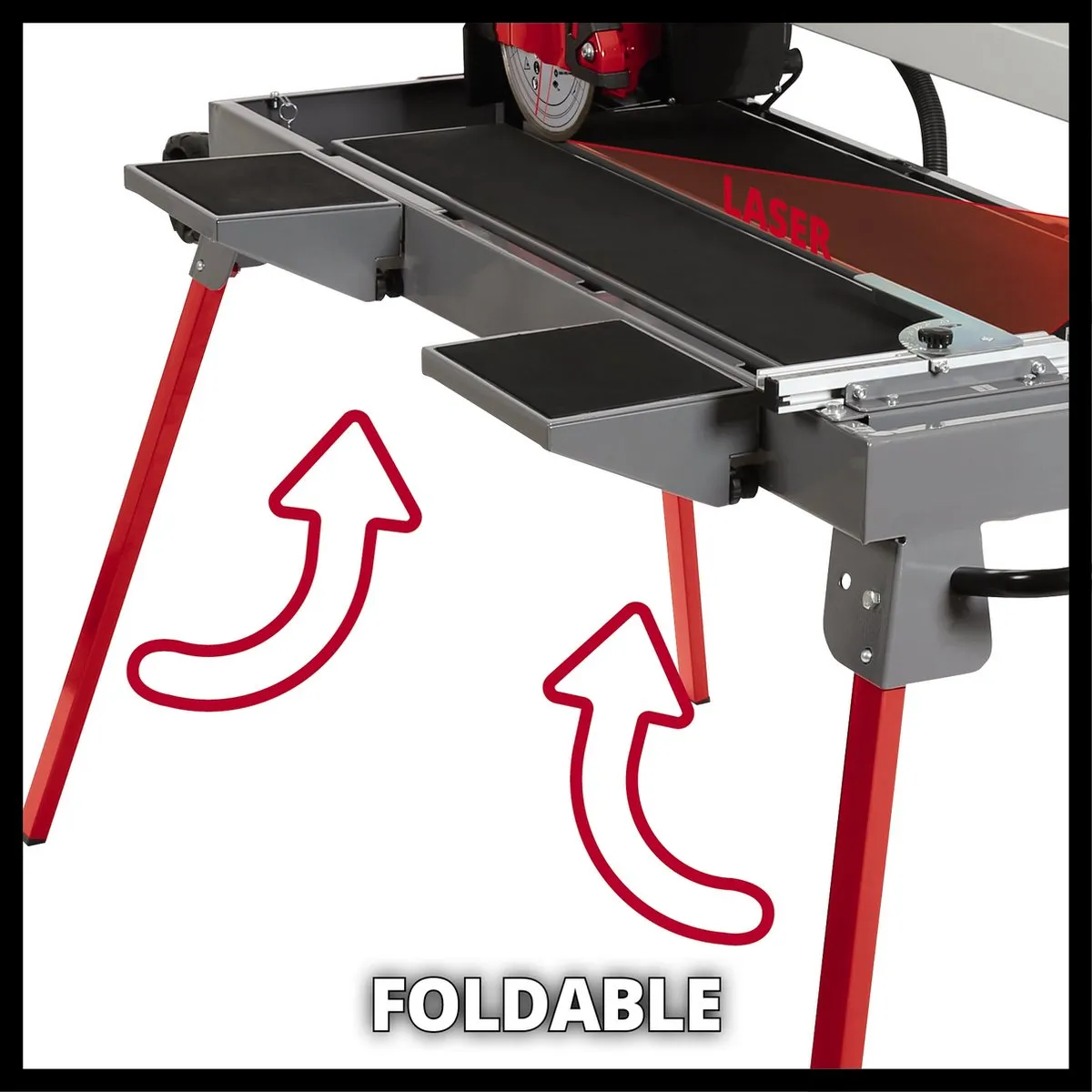 Einhell TE-TC 920 UL Radiaal Tegelsnijmachine 900W - Rood