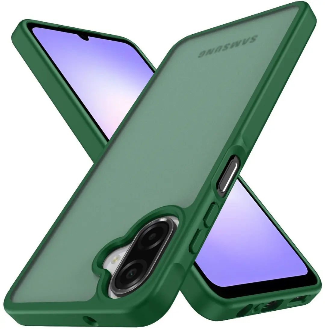 Selected Hoesje Samsung Galaxy A07 Groen - Matte Back Cover