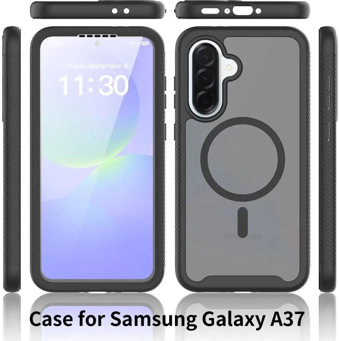 Selected Hoesje Samsung Galaxy A56/A36/A37 - MagSafe Matte Zwart