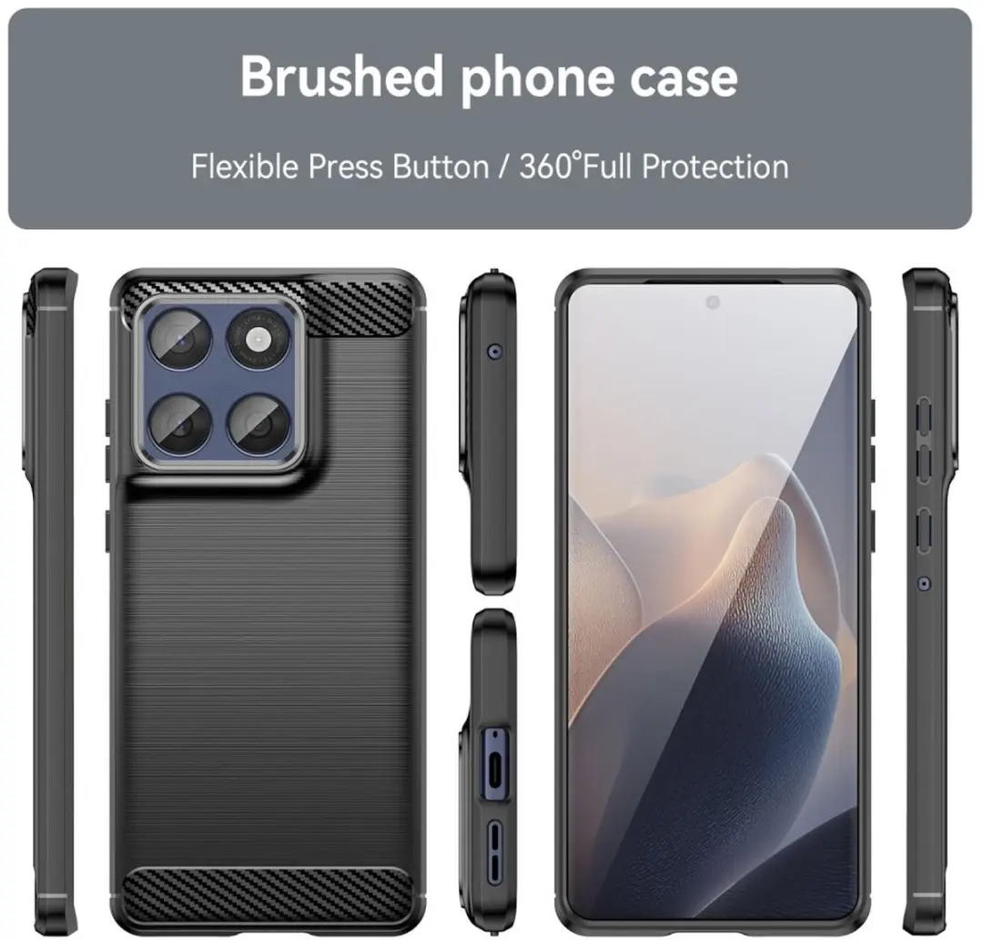 Selected TPU Hoesje Motorola Edge 60 Fusion - Zwart