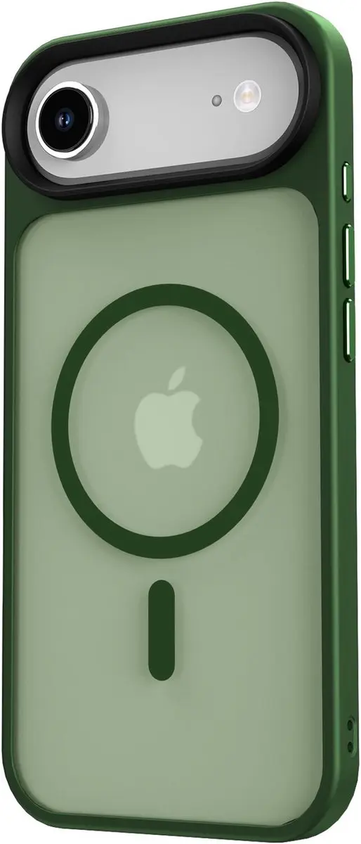 Selected iPhone Air Hoesje Mat - Donker Groen - MagSafe