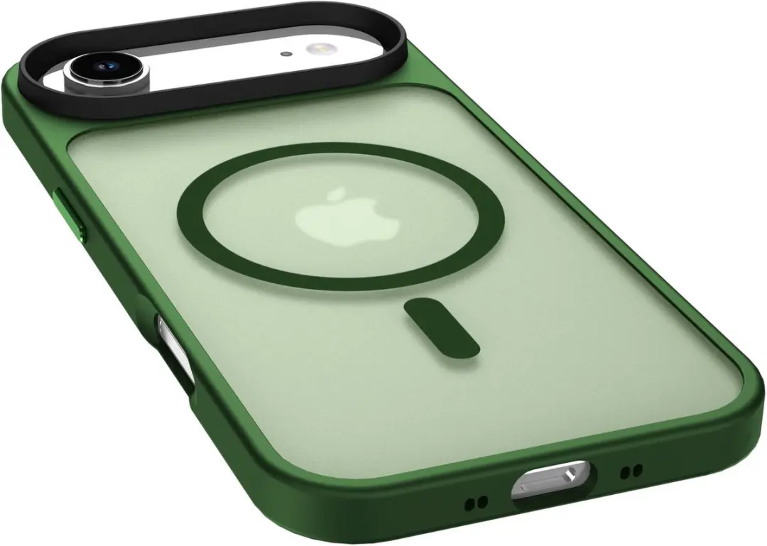 Selected iPhone Air Hoesje Mat - Donker Groen - MagSafe