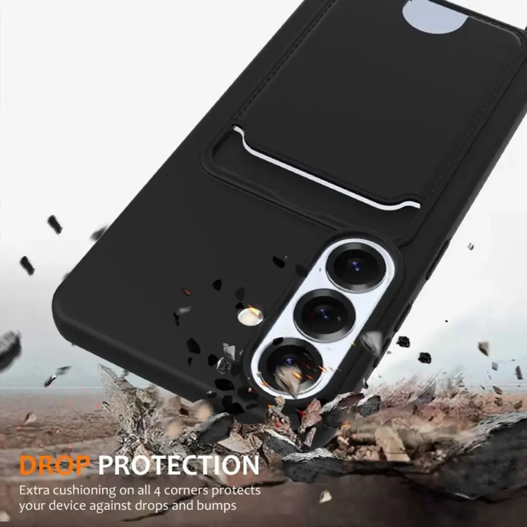 Selected Hoesje Samsung Galaxy S26 - Zwart met Koord & Pasjeshouder - afbeelding 6 van 6