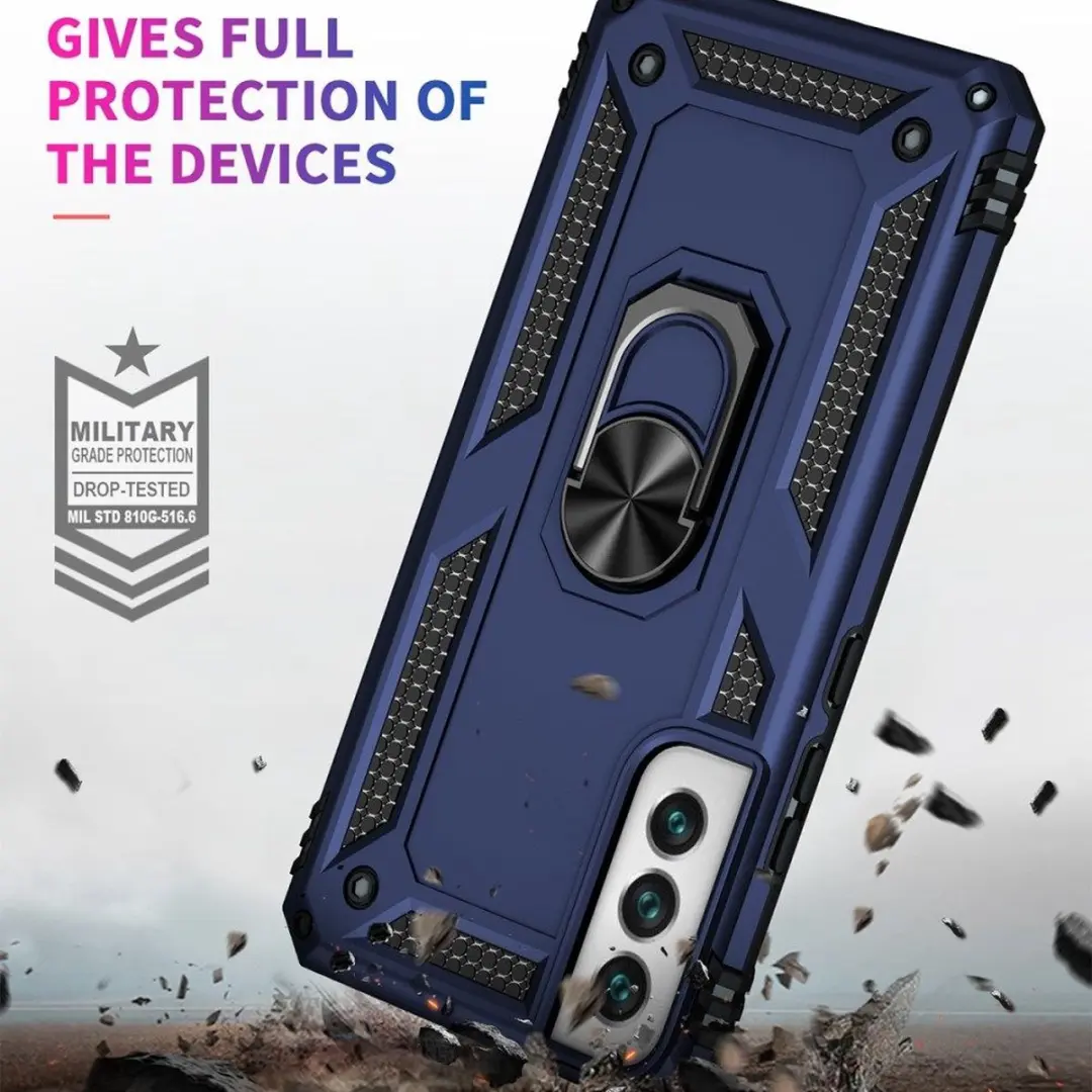 Selected Magnetisch Hoesje Samsung Galaxy S22 Plus - Blauw - afbeelding 6 van 6