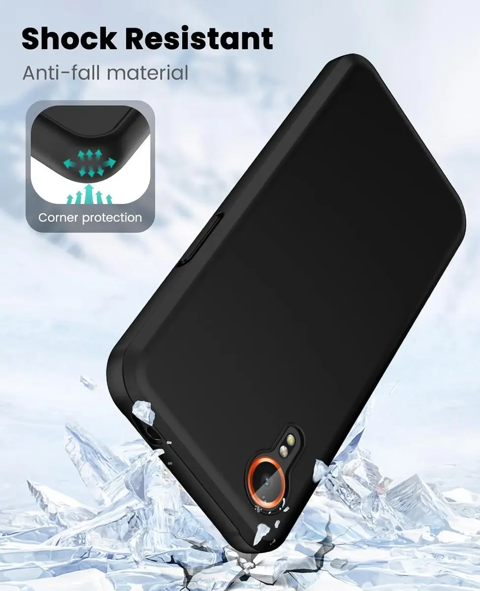 Selected by GSMpunt Samsung Galaxy Xcover 7 TPU Hoesje - Zwart