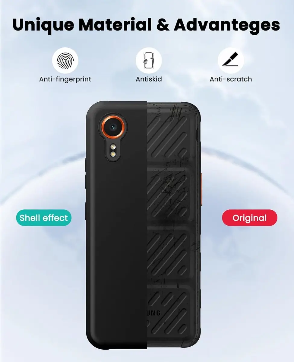 Selected by GSMpunt Samsung Galaxy Xcover 7 TPU Hoesje - Zwart - afbeelding 6 van 6