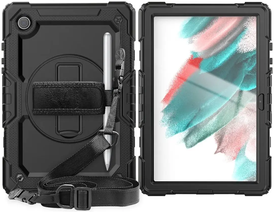 Selected by GSMpunt Samsung Galaxy Tab A8 Hoes - Zwart