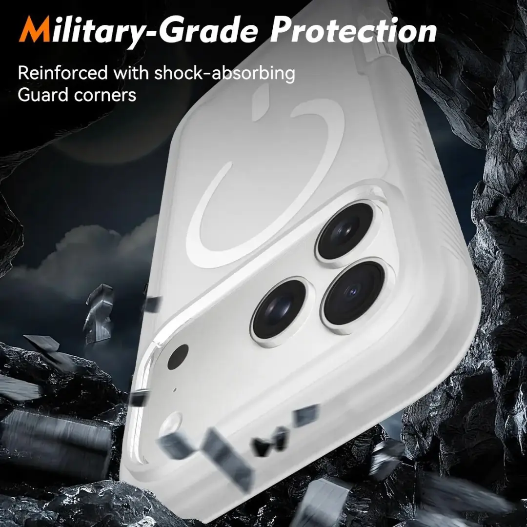 Selected by GSMpunt Hoesje iPhone 17 Pro Max - Full Protect Matte Transparant