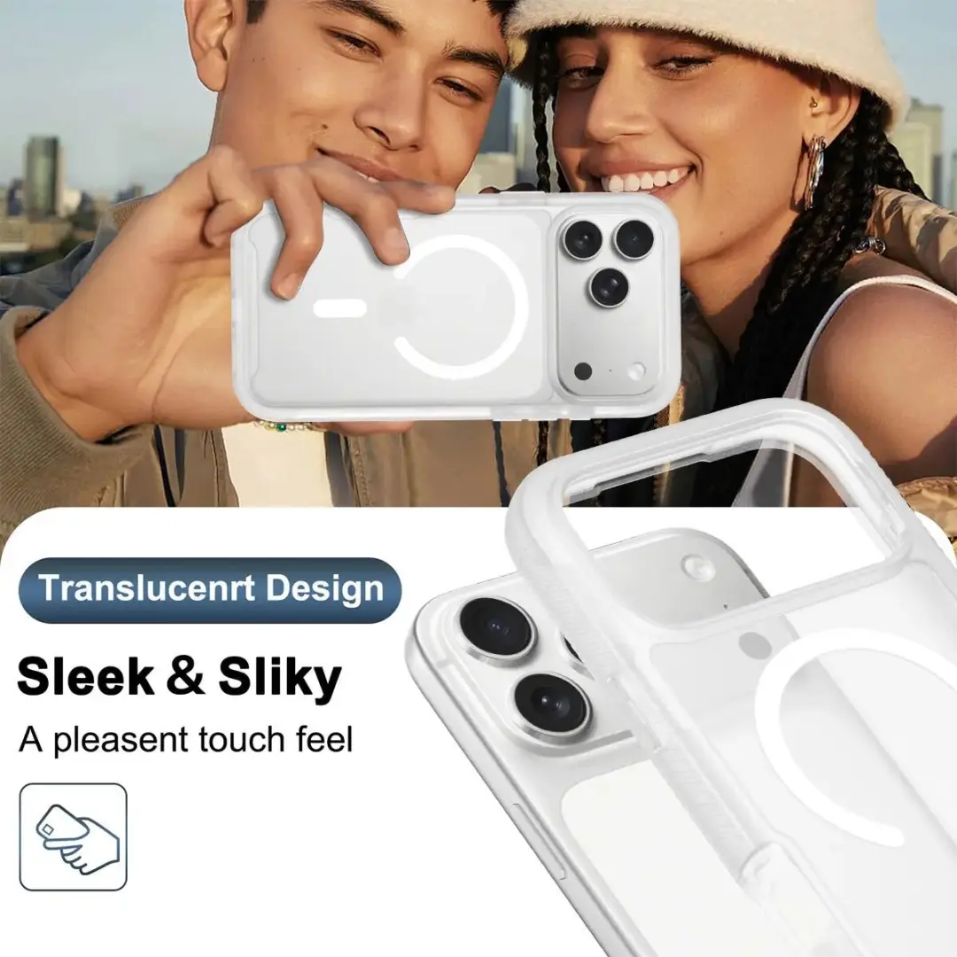 Selected by GSMpunt Hoesje iPhone 17 Pro Max - Full Protect Matte Transparant