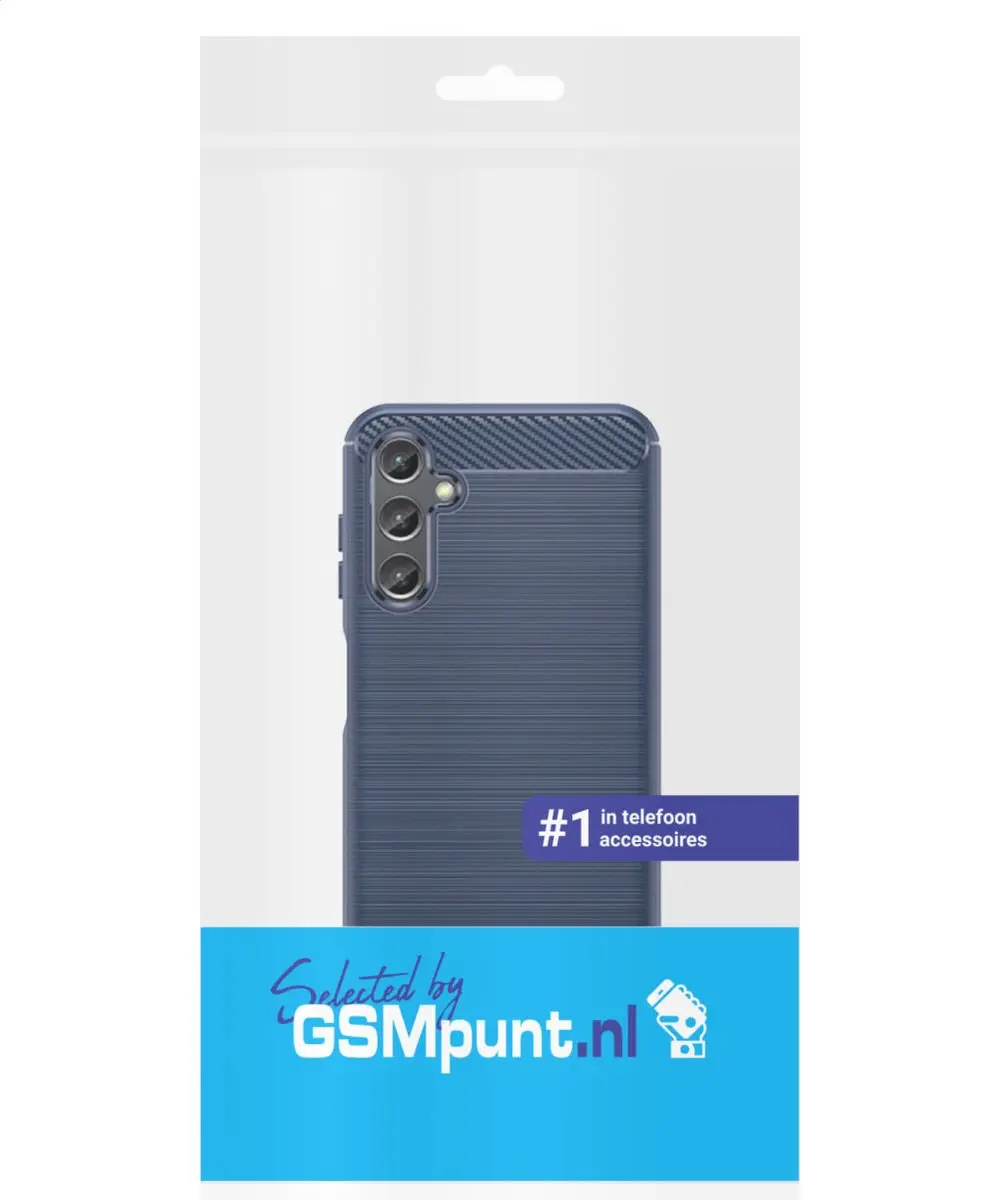 Selected Hoesje Blauw voor Samsung Galaxy A14