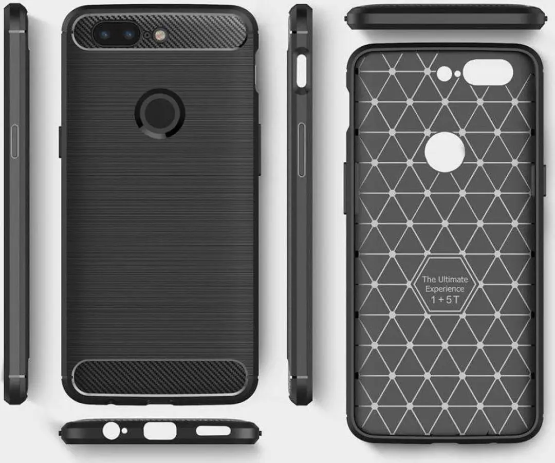 Selected TPU Hoesje OnePlus 5T - Zwart